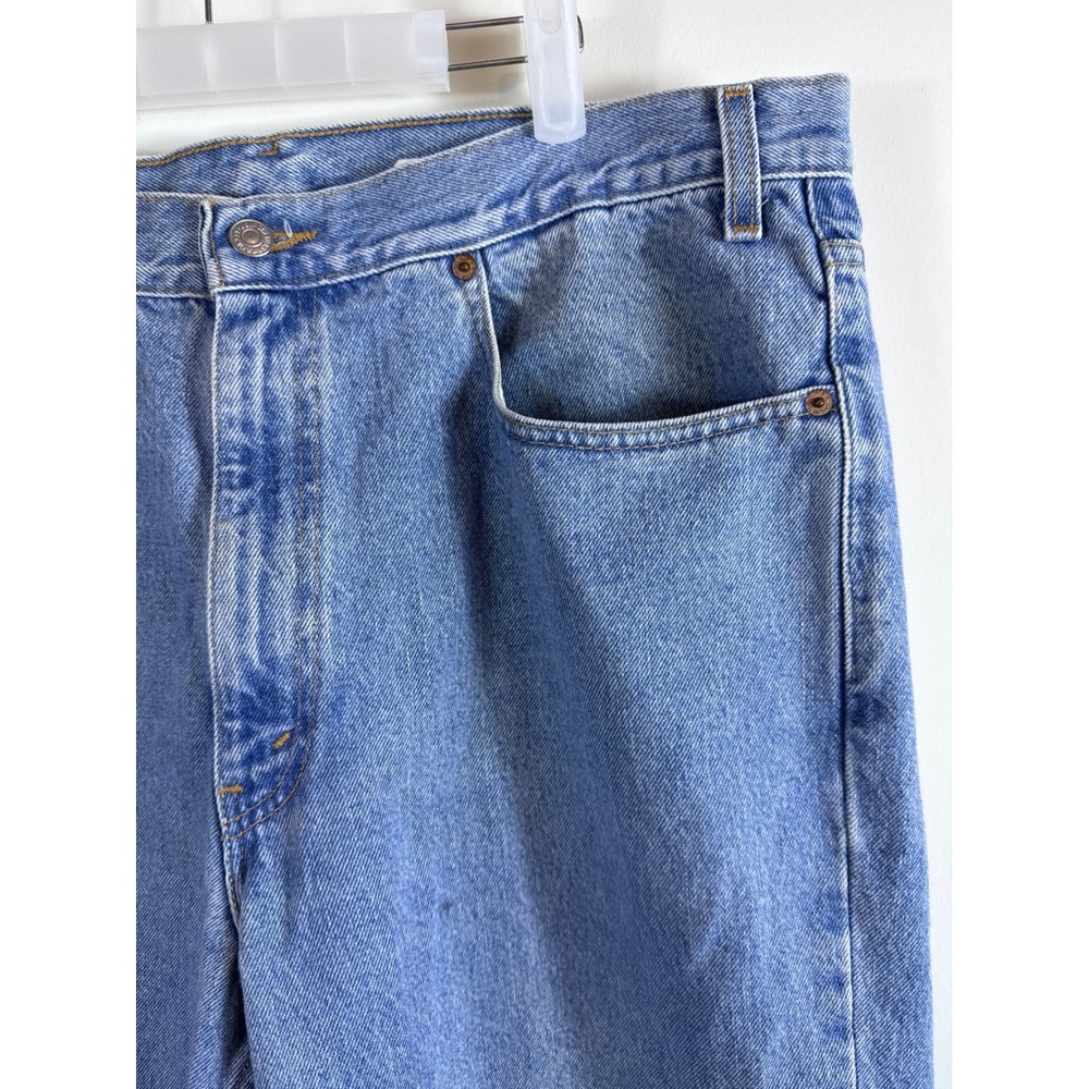 Levis Vintage 90's 550 Denim Jeans Men Size Waist 38 Length 30 Red Tab‎ USA - Picture 2 of 12